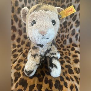 Steiff Bengal Tiger older well loved, cuddly